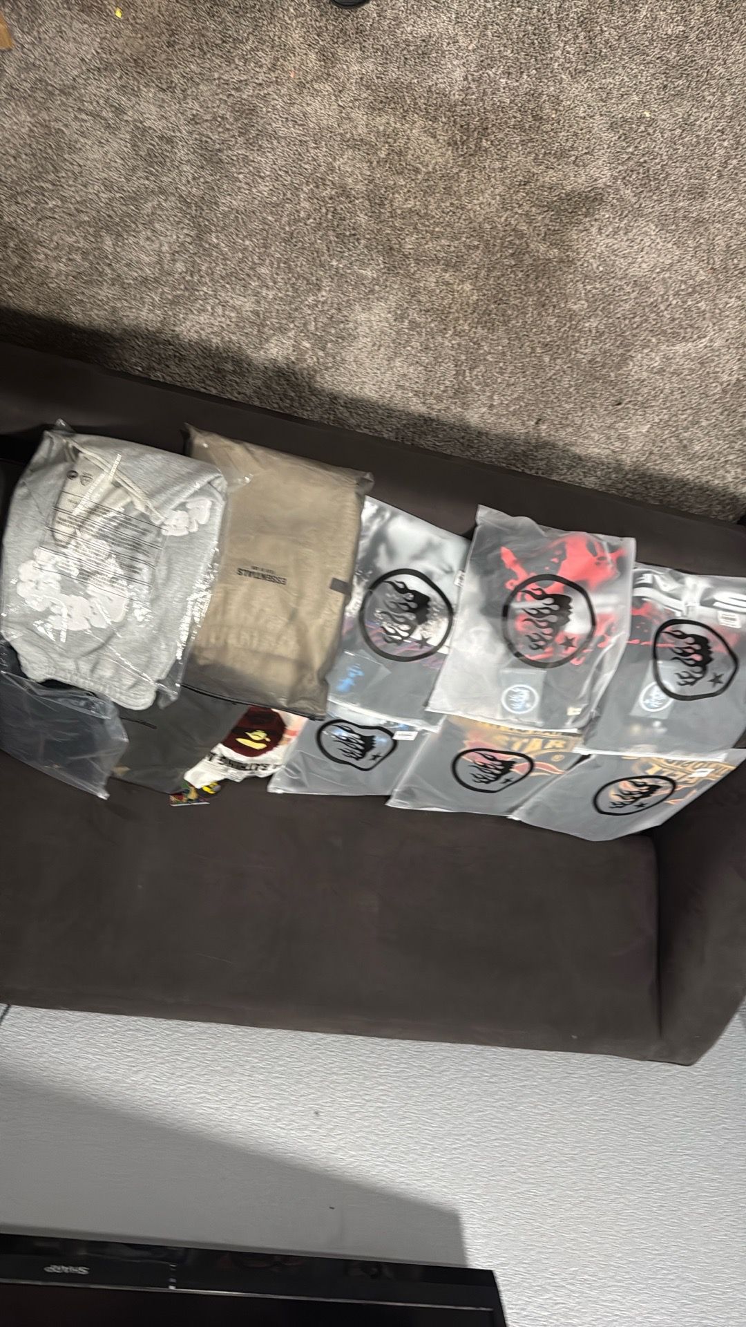 Hellstar denim tears bape lululemon