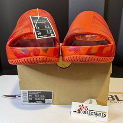 Nike Calm Slides-Marbled Picante Red -Size 13 And 14 Available 