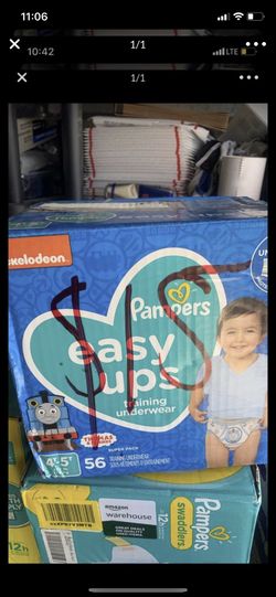 Pampers easy ups training underwear 4t-5t