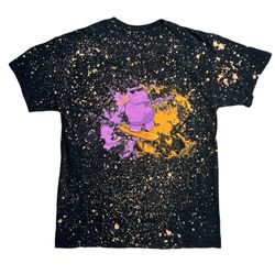 Purple Hippo Sk8 MC Bleached T Shirt