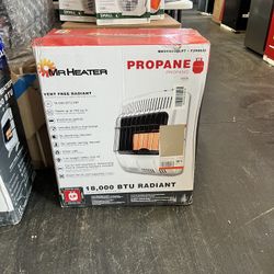 30 000 BTU Vent Free Radiant Natural Gas or Propane Dual Fuel Space Heater New