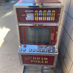 vintage IGT (International Game Technology) Draw Poker video poker Slot Machine