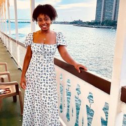 Floral Off- Shoulder Maxi Dress