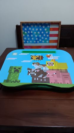Minecraft Laptop Tray *Like New* *Never Used*