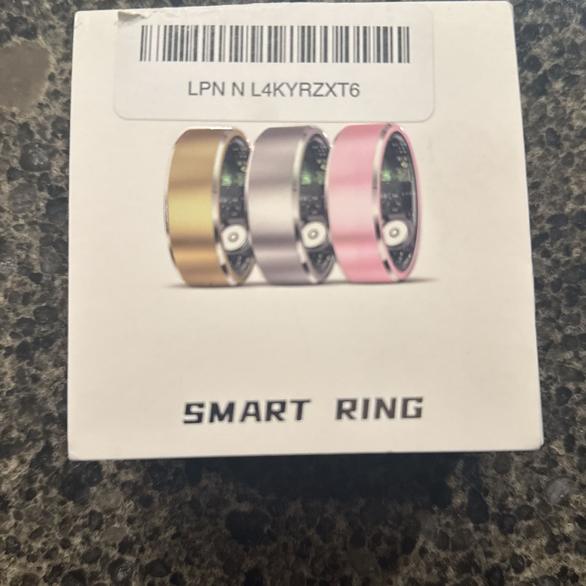 Smart Ring Size 10 Pink Color