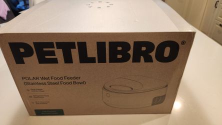 Petlibro POLAR Wet Food Feeder (2026 model) with Stainless Steel Bowl