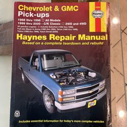 Maintenance Book For Chevy Car 1998