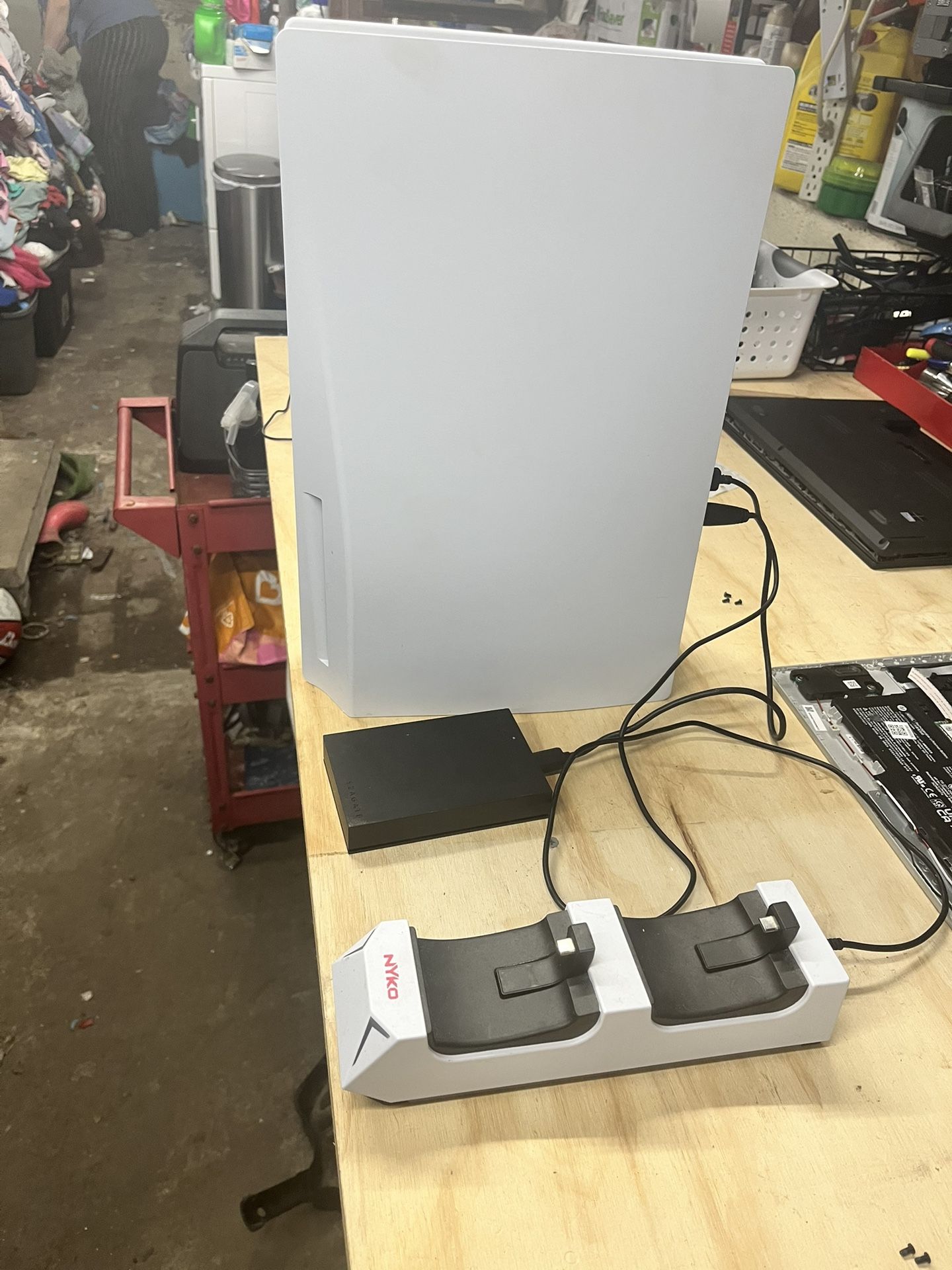 PS5 With External Hard Drive And Internal sSD