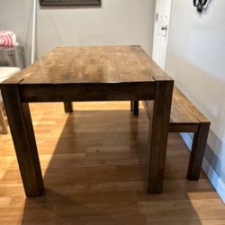Solid Wood Dining Table