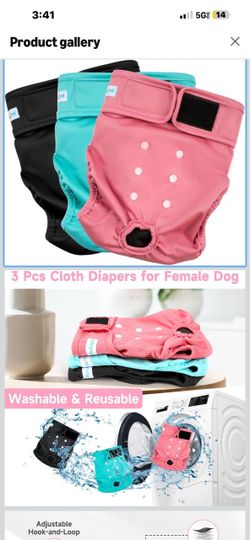 Paw legend Washable Reusable Dog Period Diapers