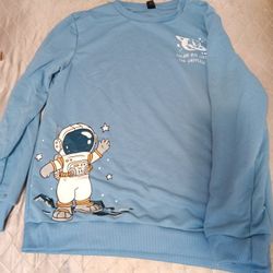 Medium Outer Space Long Sleeve Shirt, Brand New, Never Worn