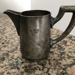 Solid Pewter Pitcher