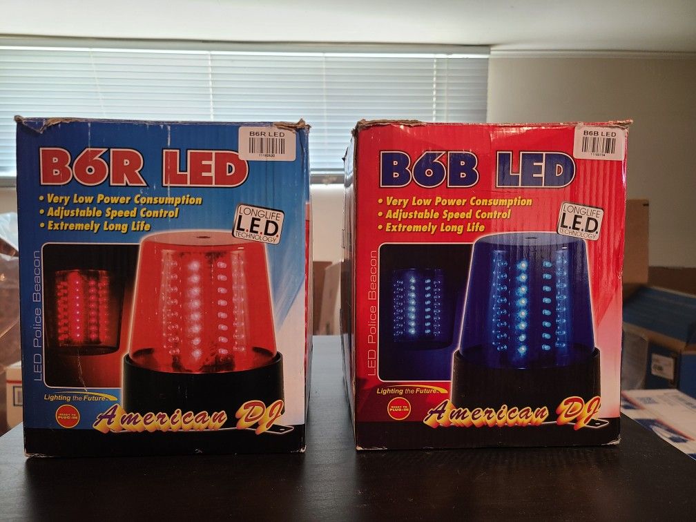 American DJ B6R & B6B Led Beacon Lights