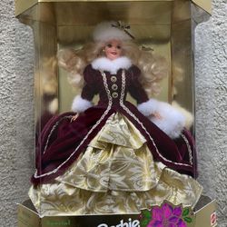 HAPPY HOLIDAYS BARBIES,  1996 & 1998