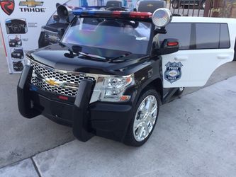 Chevy silverado police power wheels deals