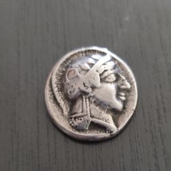 ANCIENT GREEK OLD SILVER