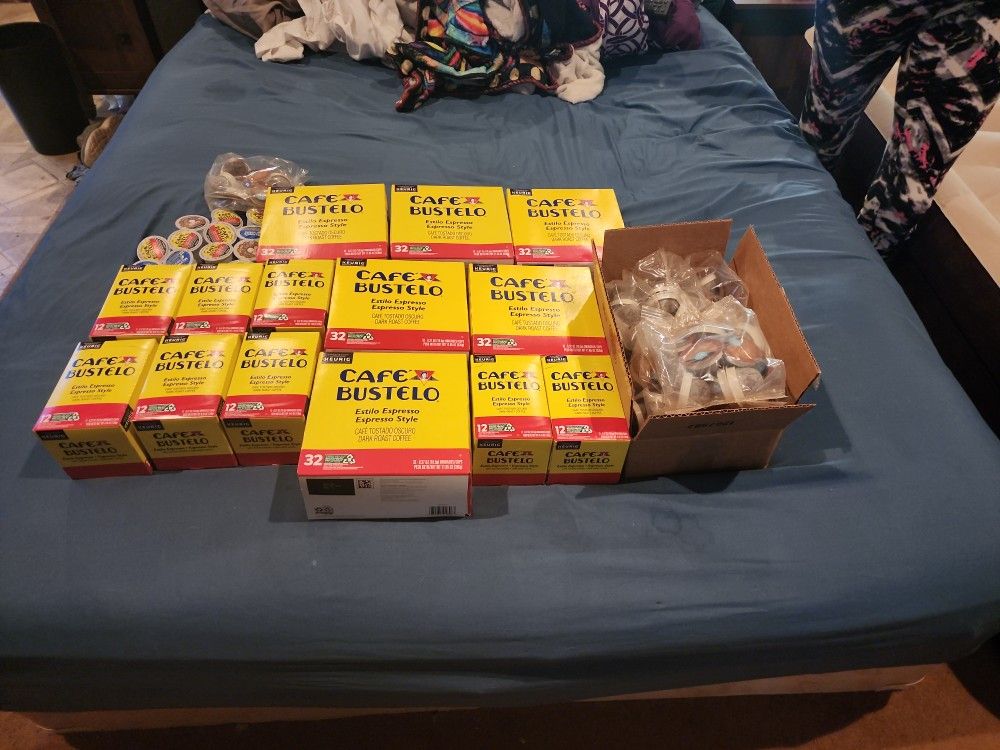 CAFE BUSTELO 33 And 12 COUNT 8 Happy Belly Coffee Pods And I 12 Singles