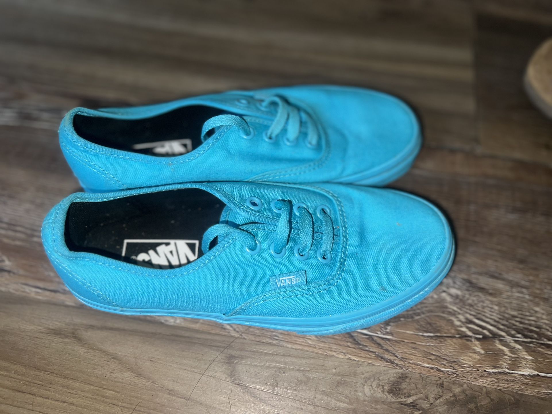 Blue Vans Size 6.5