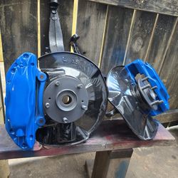 Brembos and Spindles Knukles Acura Tl Ts