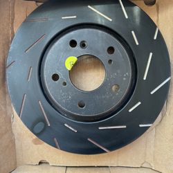 EBC 2017+ Acura ILX 2.4L USR Slotted Front Rotors USR7741 