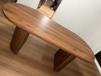 Walnut dining table