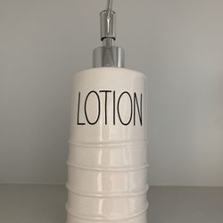 Rae Dunn Lotion Bottle 