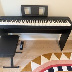 Yamaha Digital P-45 Piano (barely used)
