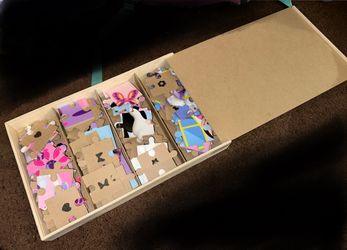 Wood Puzzle Minnie Mouse