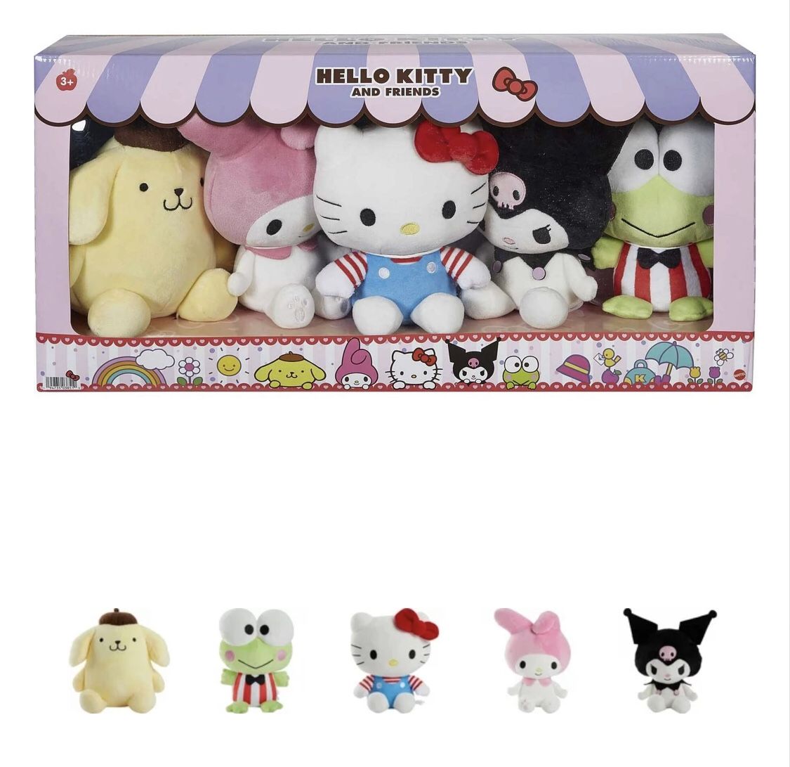 Hello Kitty Plush 5 pk