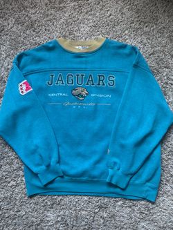 Vintage 90s Jacksonville Jaguars Embroidered NFL Crewneck XXL