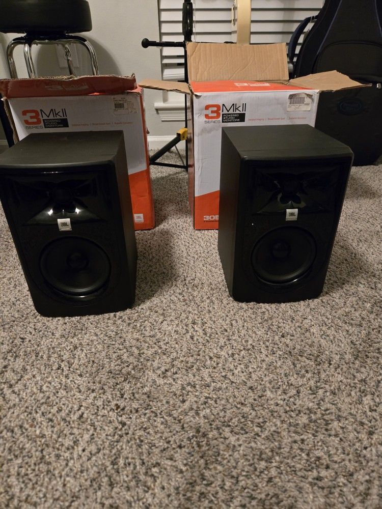 JBL MKII Studio Monitors