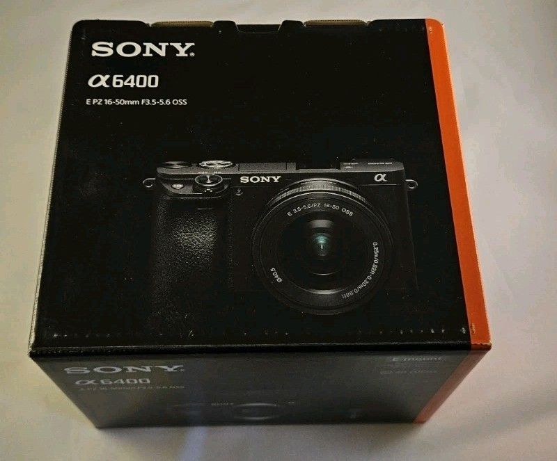 Sony Alpha A6400 24.2MP Mirrorless Camera with 16-50mm f/3.5-5.6 OSS Lens