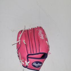 Rawlings  Baseball Glove Pink Left Hand  Size 9