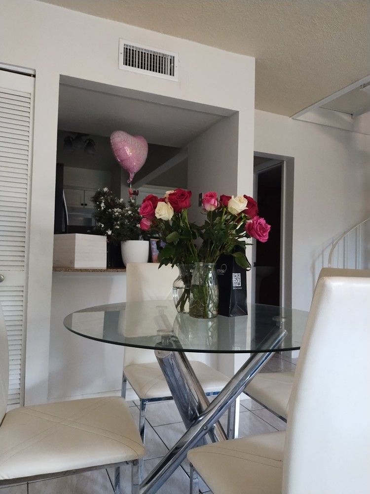 Dining Table And 3 Chairs All $250