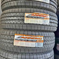 LT245/75R16 Set Of 4 Arroyo H/T New Tires 