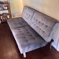 Gray Futon / Couch