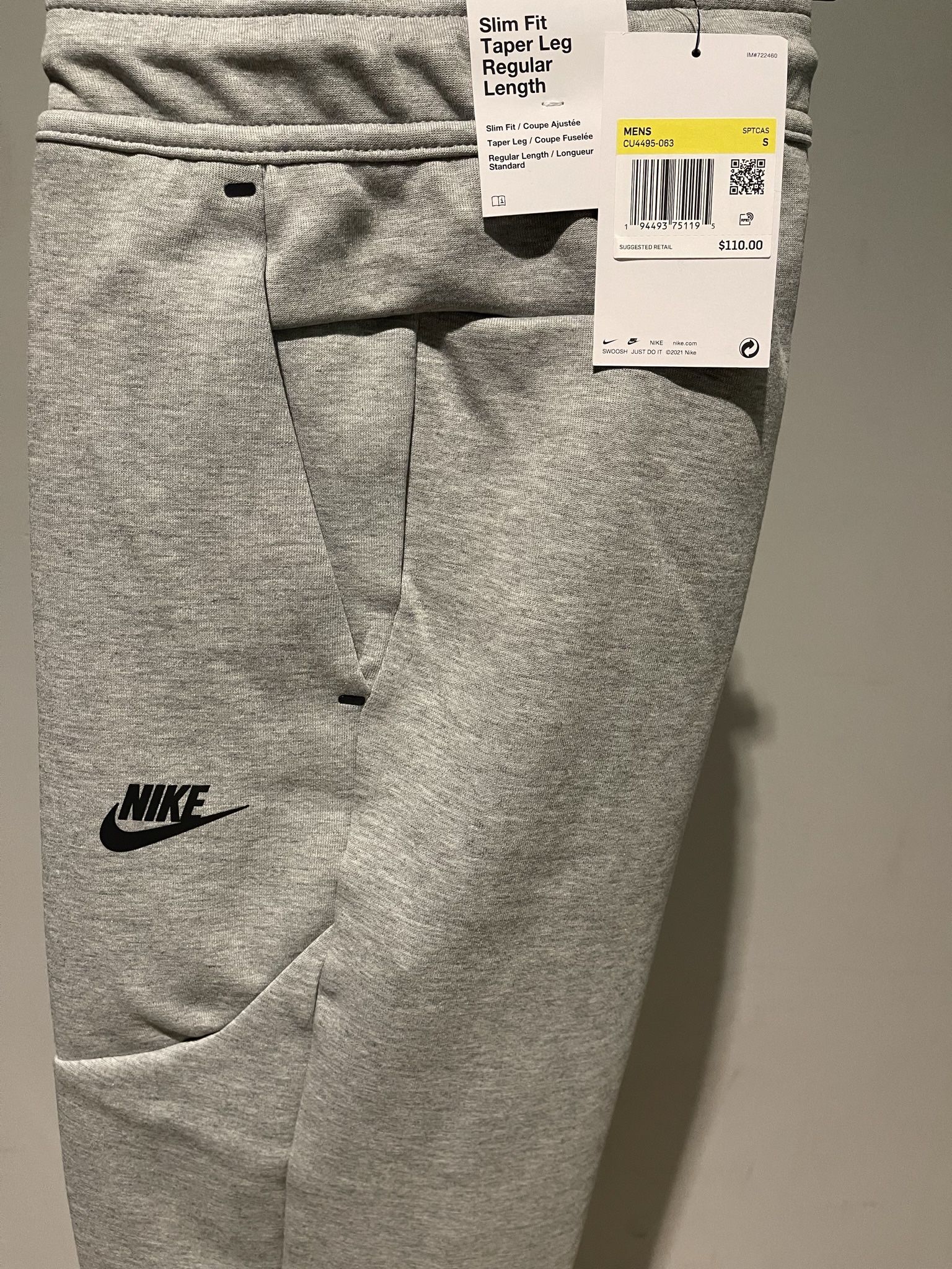 Nike Tech Fleece.