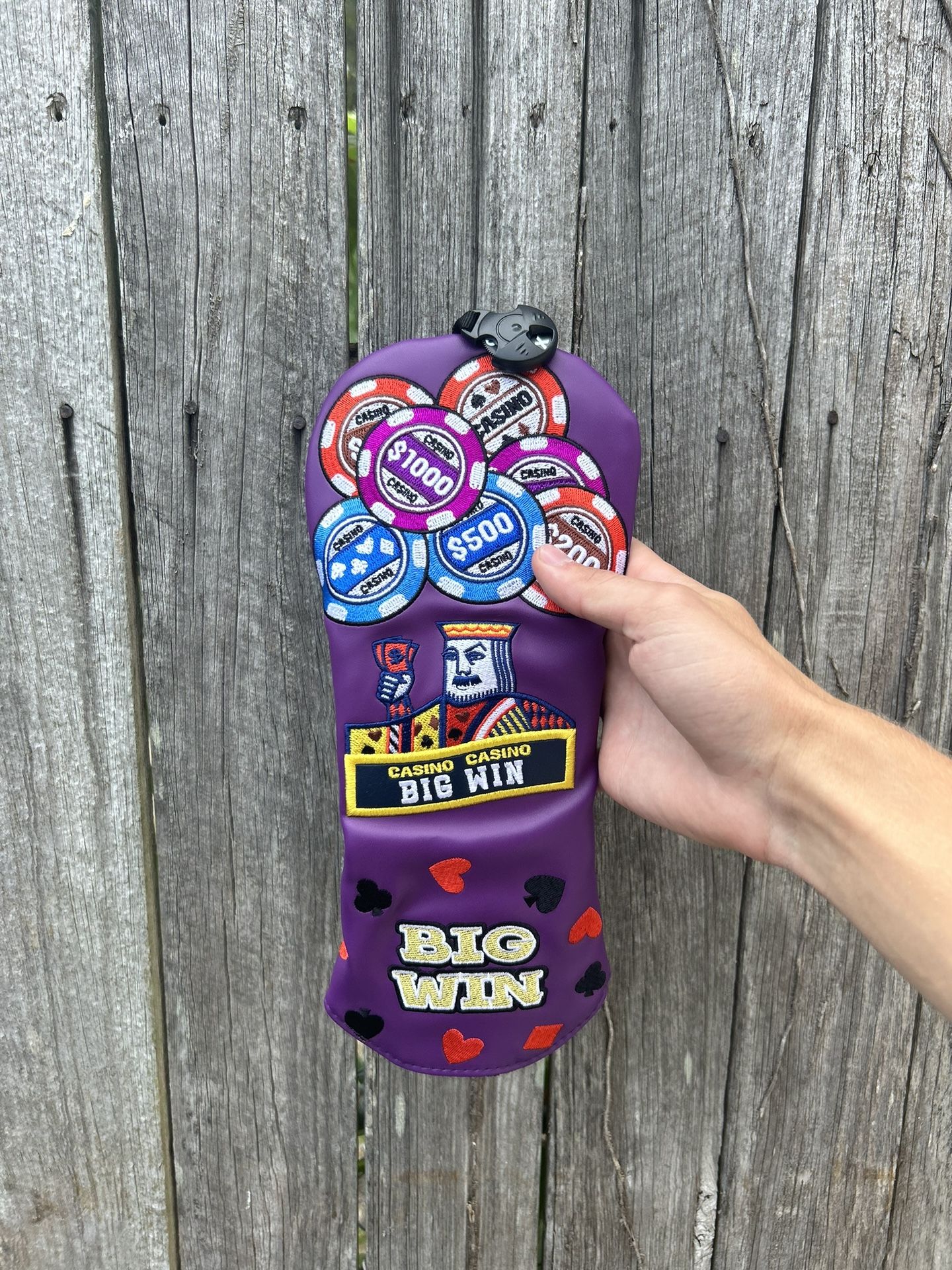 Poker Golf Wood Headcover 
