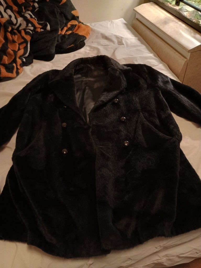 Men's Fur Dress Coat