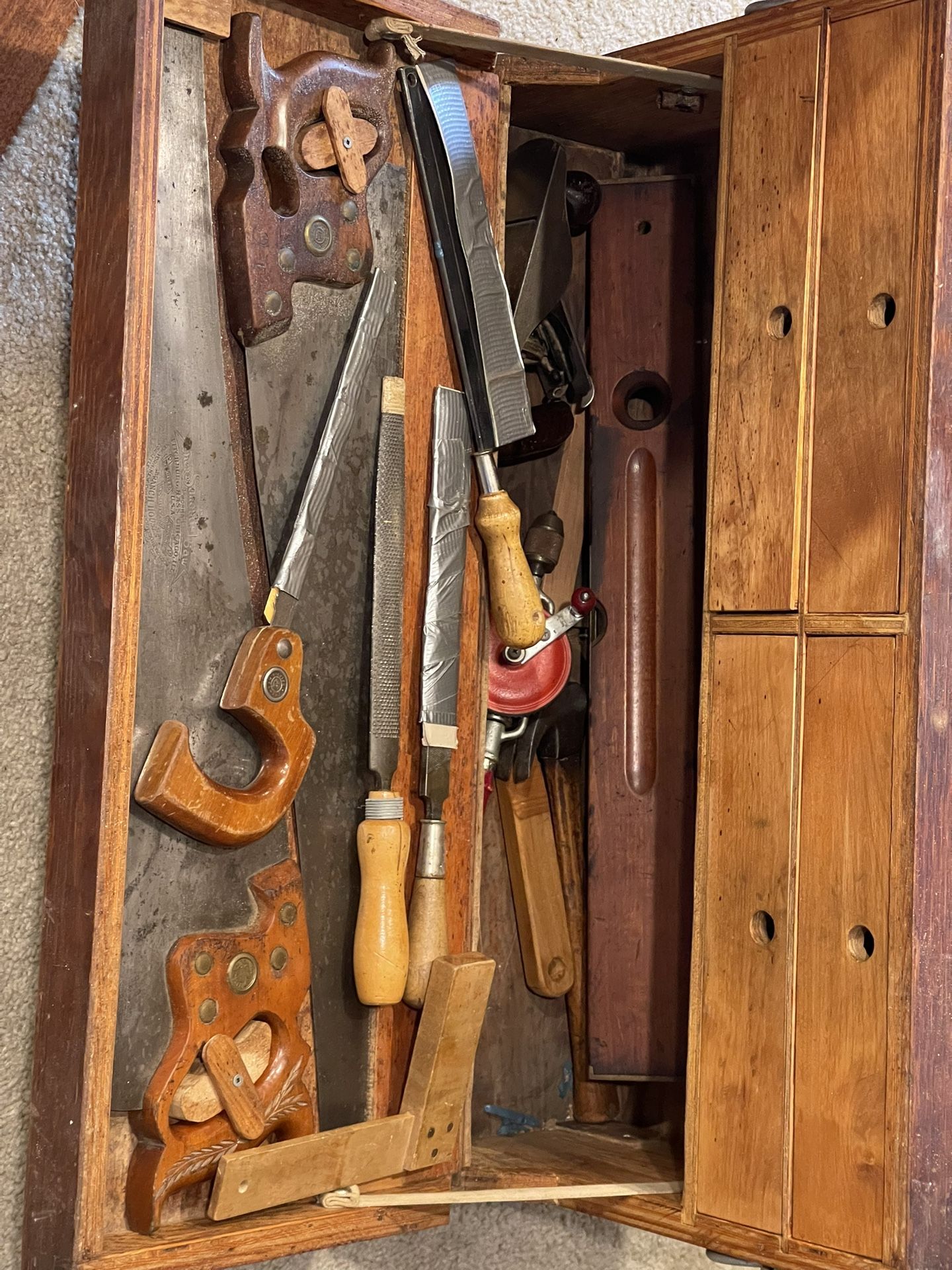 Vintage Woodworker Tool Case