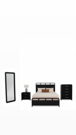 4-Piece Bedroom Set PLUS Mattress