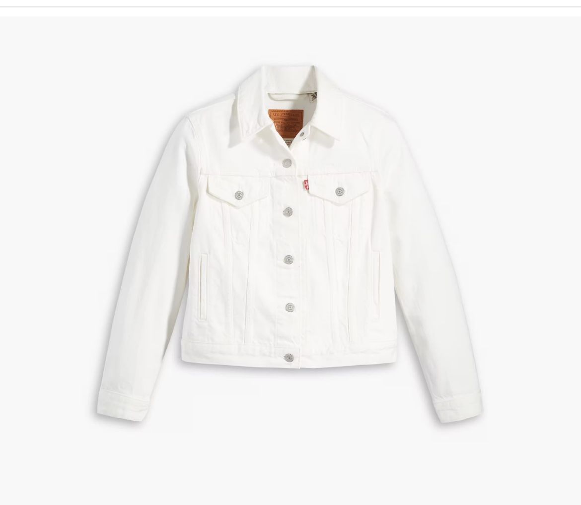 White Levi Jacket