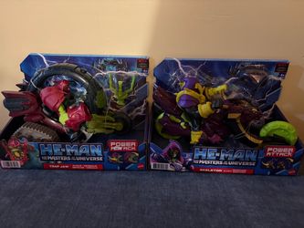 He-Man Masters of the Universe Power Attack Sets x2