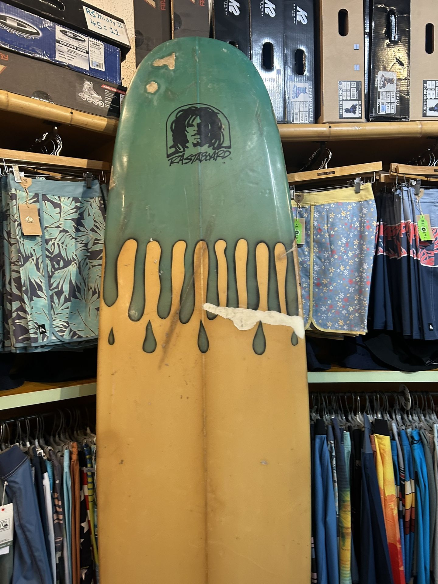 9-0 longboard surfboards at Catch A Wave Surfshop. 