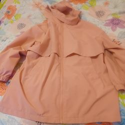 Pink Girls Windbreaker Size8