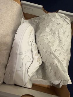 Nike Air Force 1 White Low-Top Sneakers