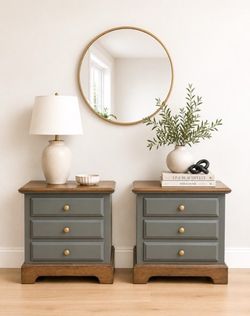 Classy nightstand, solid wood