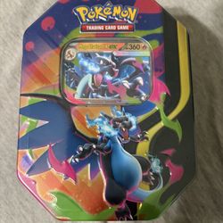 Pokemon Mega Charzard X Tin 