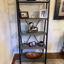 Set Of Two Modern Shelving/bookcases.
