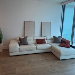 Modani Leather Couch – Originally $5,000 – Selling for $1,000 (Pickup ASAP)